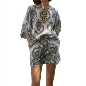 NEW PUNICANA boxer shorts in blue geometric